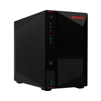 AS5402T 2 Bay NAS Bundle with 2x WD RED Plus 4TB HDD